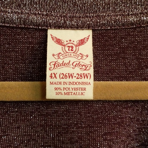 Shimmery Purple Top - Picture 2 of 3